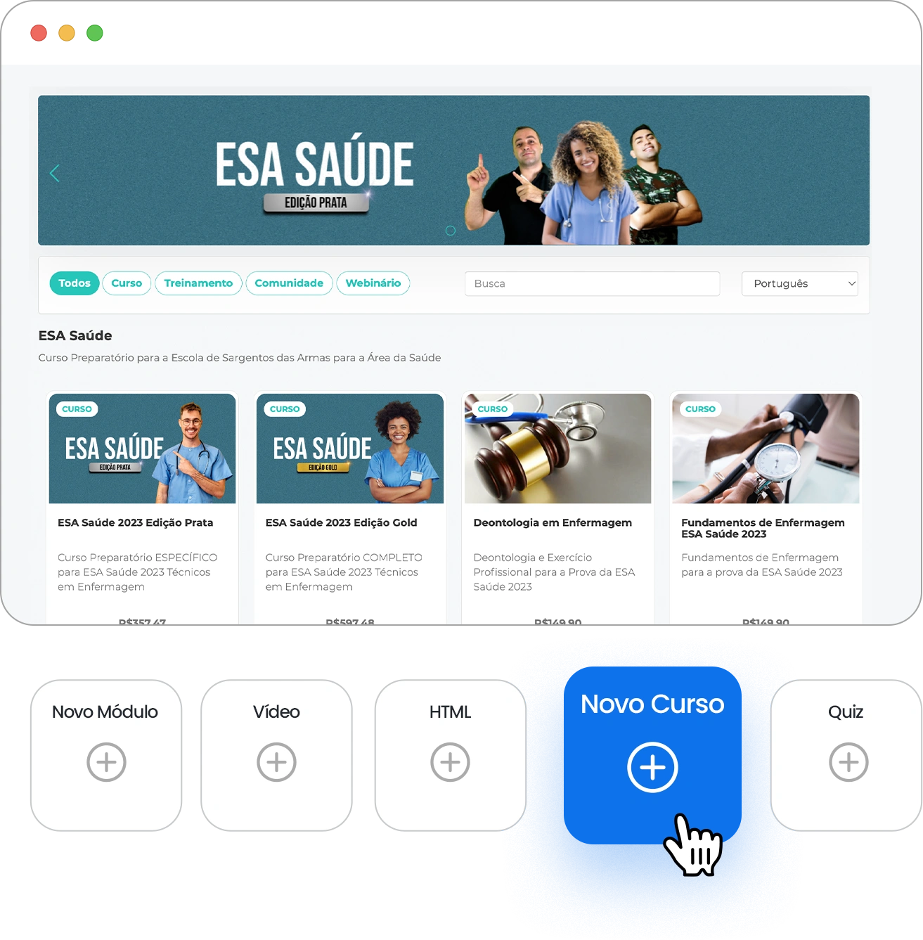 Plataforma LMS Corporativa LMS